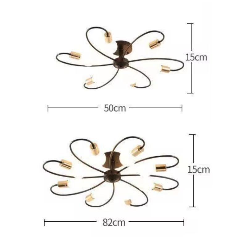 Lustre Pendente Celeste Petal