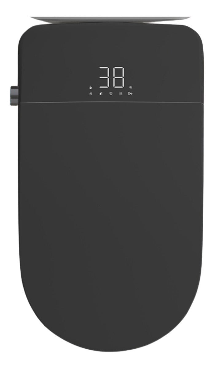 Vaso Sanitário Hydra Inteligente De Luxo Bacia Sanitária Cor Preto