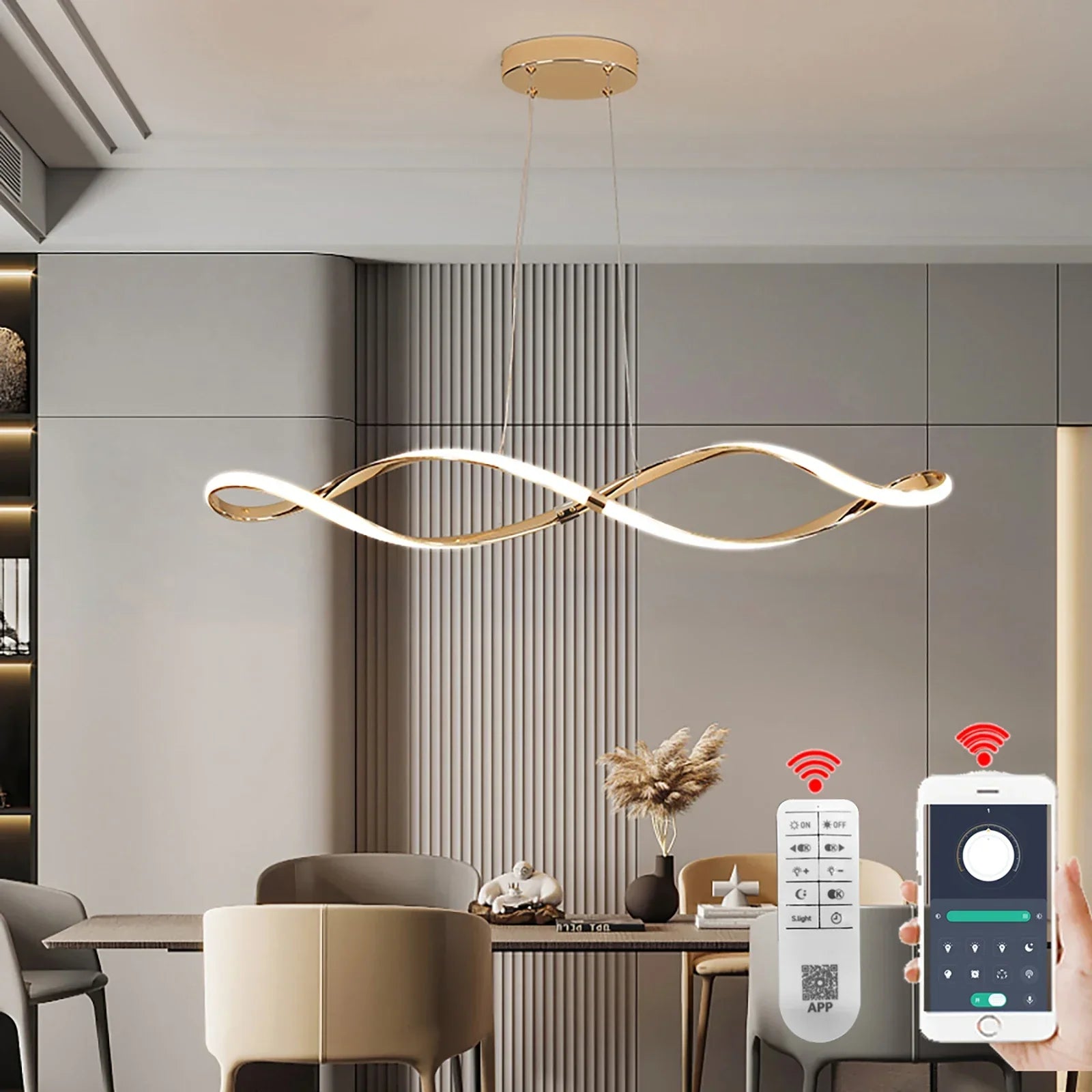 Lustre Pendente Infini Lux
