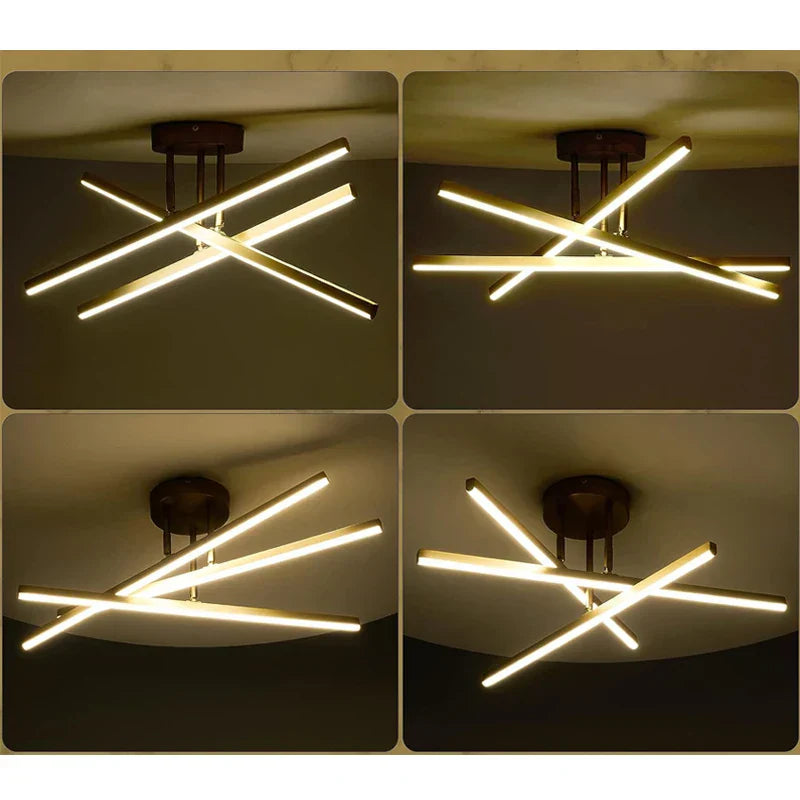 Lustre Luminária Nordic Beam