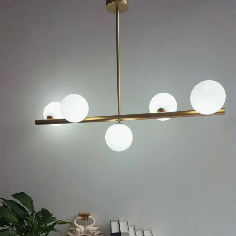 Lustre Pendente Polaris Beam - 5 Lâmpadas