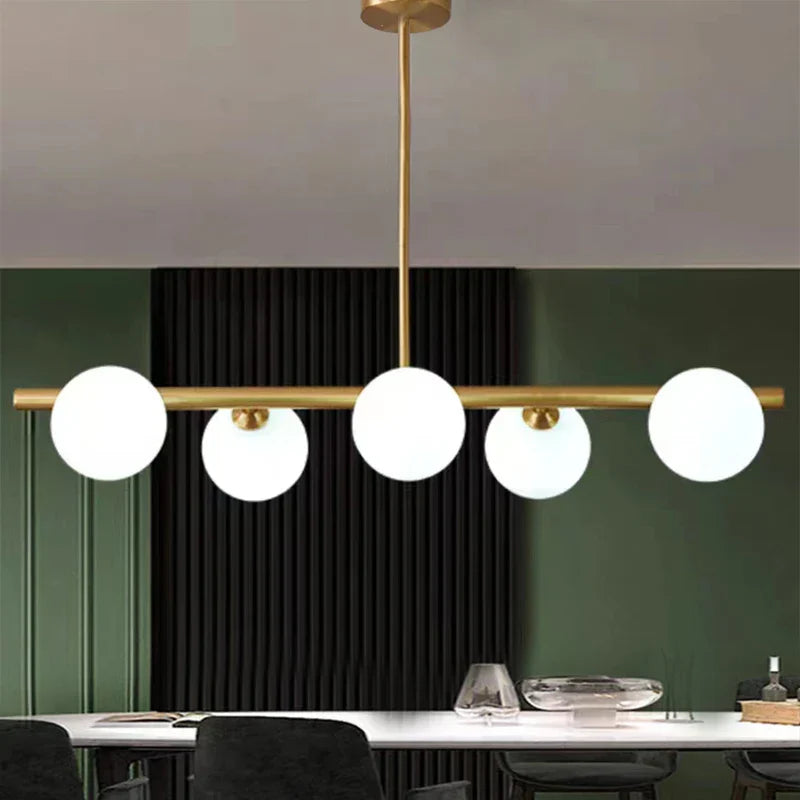 Lustre Pendente Polaris Beam - 5 Lâmpadas
